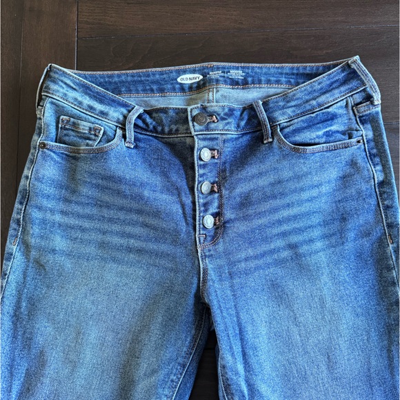 Old Navy Jeans Rockstar Super Skinny Mid Rise Jeans - Picture 2 of 5